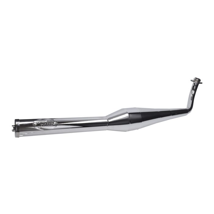 Uitlaat bullet race (made in EU) Evo-1 kreidler 6p chroom voor Kreidler