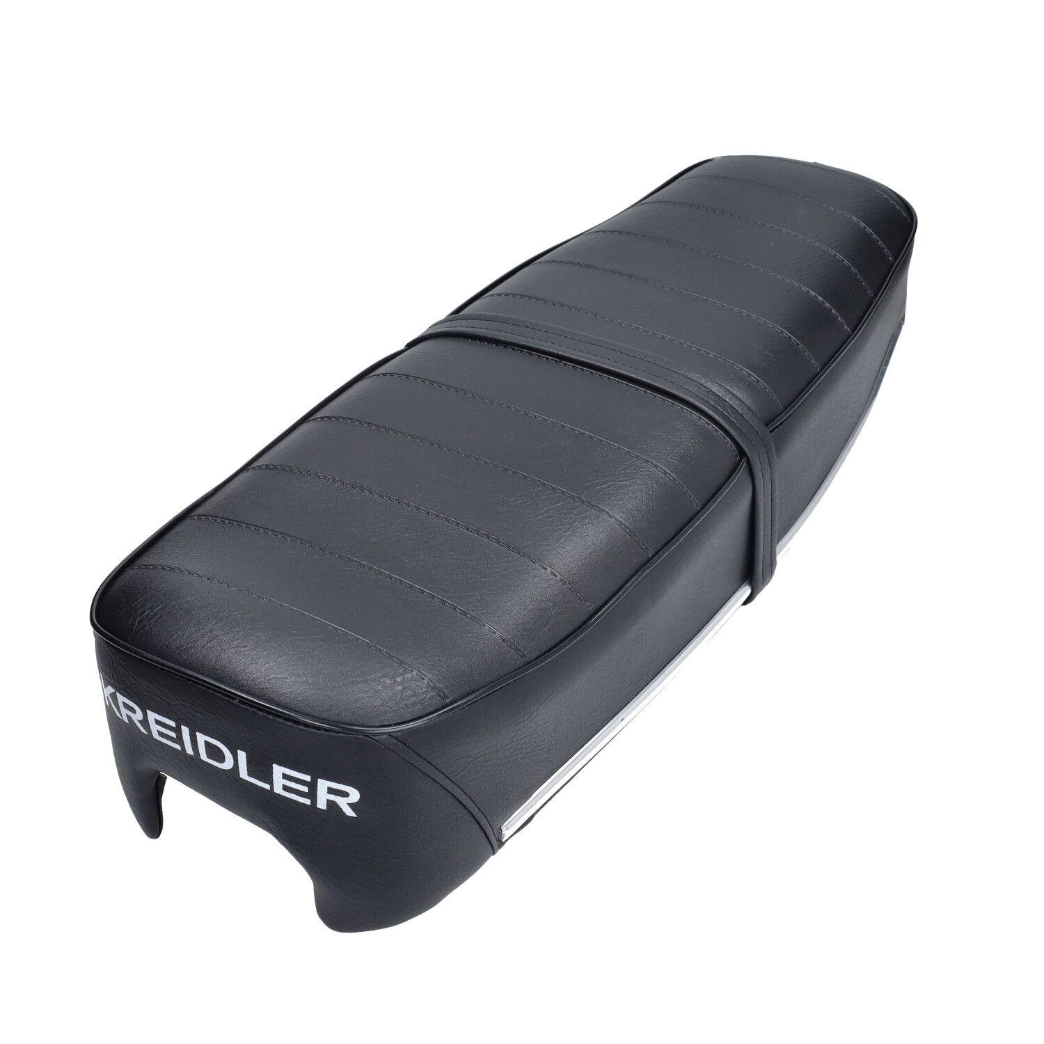 Buddyseat model 1973 + woord open (made in EU) zwart kreidler 27.94.92 voor Kreidler